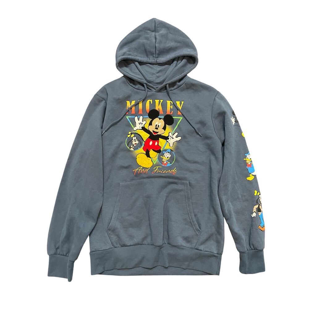 Disney Mickey and Friends Hoodie dark blue mickey mouse size medium unisex